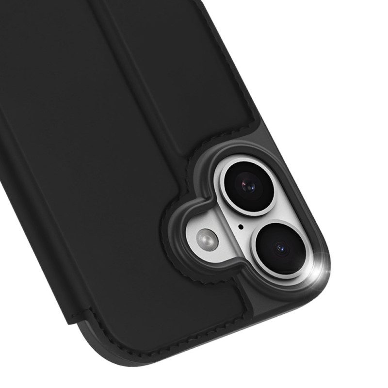 Folio-fodral iPhone 17 Skin Pro-serien Dux Ducis