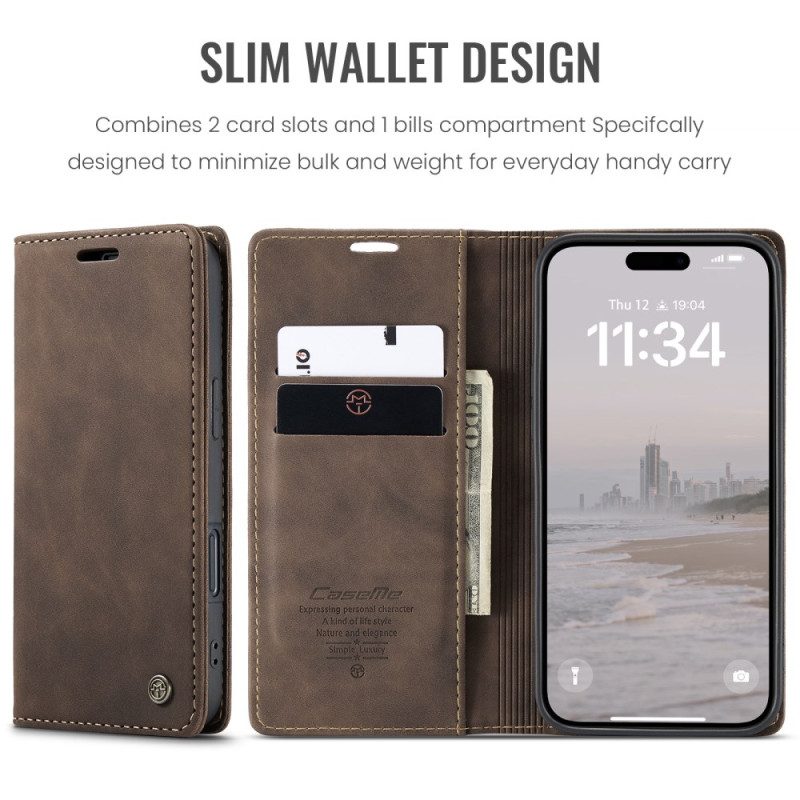 Folio-fodral iPhone 17 Telefonfodral Rfid-skyddande Caseme