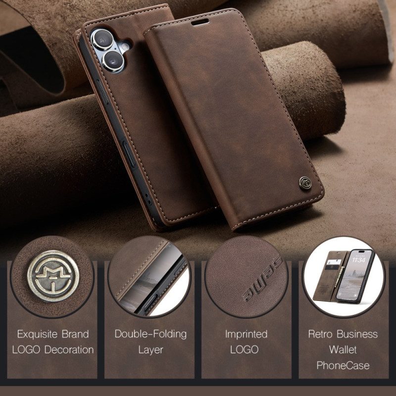 Folio-fodral iPhone 17 Telefonfodral Rfid-skyddande Caseme