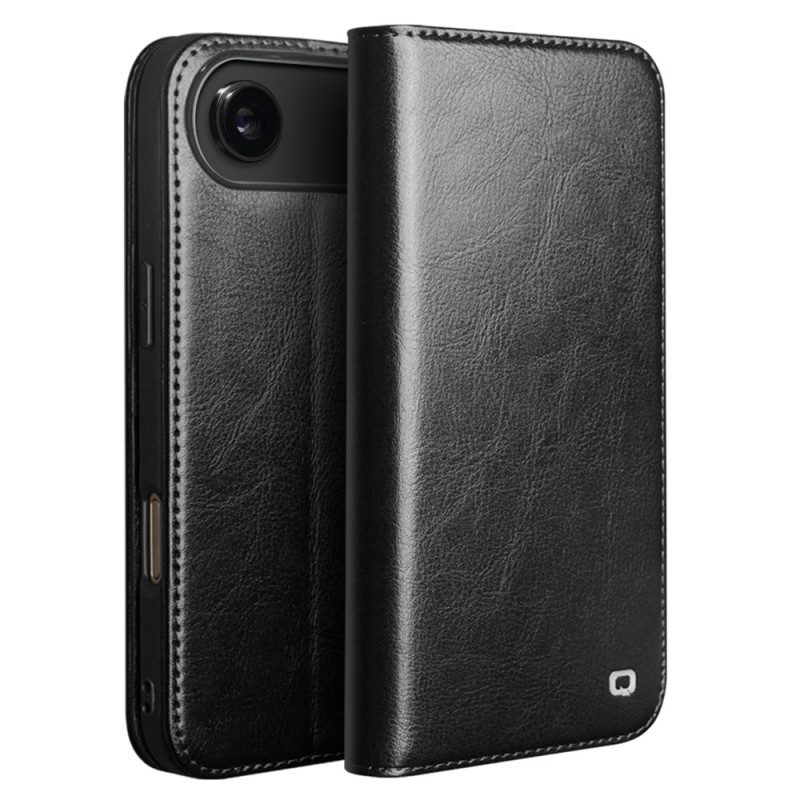 Folio-fodral iPhone Air Äkta Läder Qialino