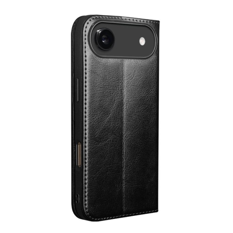 Folio-fodral iPhone Air Äkta Läder Qialino