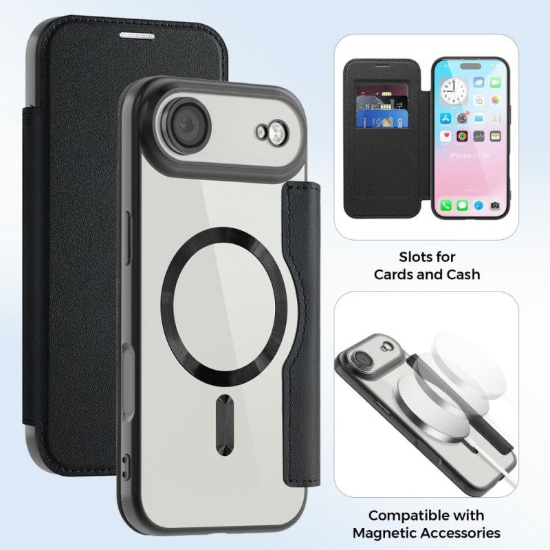 Folio-fodral iPhone Air Magsafe-kompatibel Med Rfid-blockering