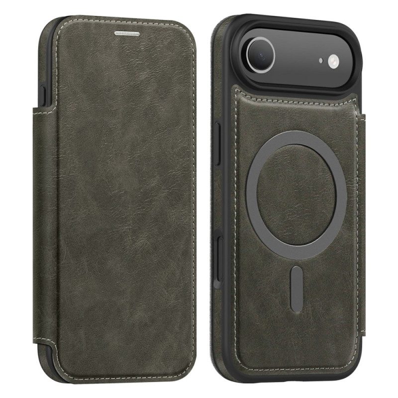 Folio-fodral iPhone Air Magsafe Kompatibel Med Rfid-korthållare