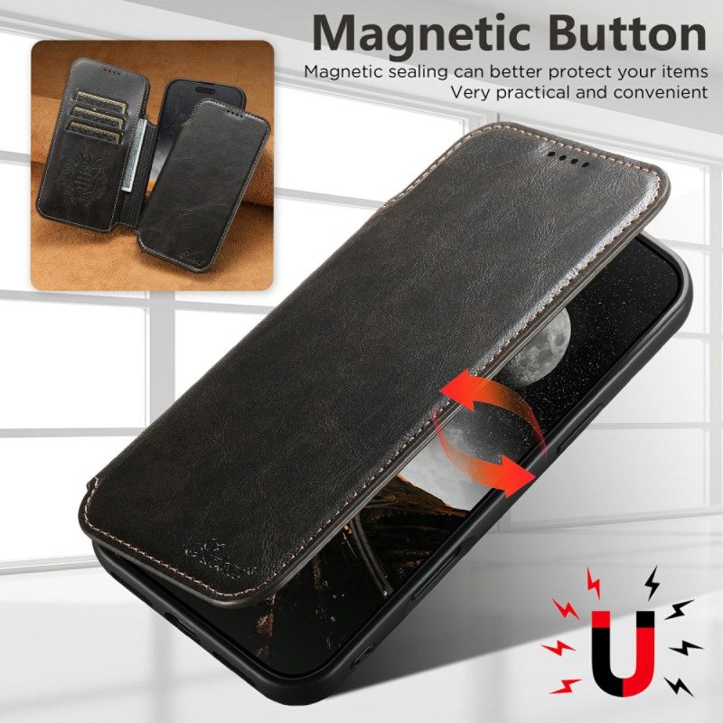 Folio-fodral iPhone Air Magsafe-kompatibel Vintagestil