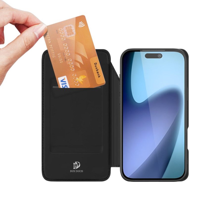 Folio-fodral iPhone Air Skin Pro Serie Dux Duci