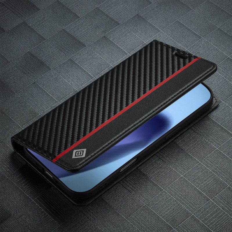 Folio-fodral iPhone Air Telefonfodral Kolfiber Lc.imeeke