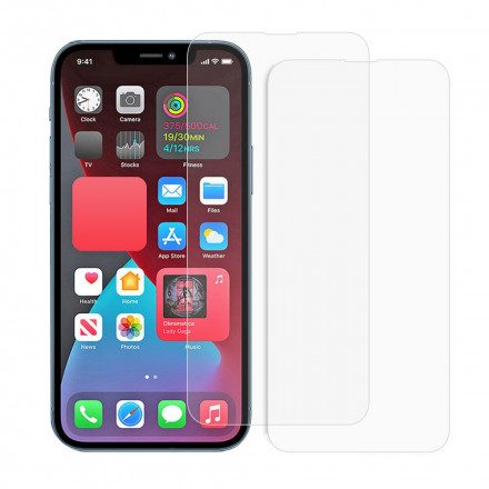 Härdat Glasskydd (2 Stycken) För Skärmen På iPhone 13 Pro Max