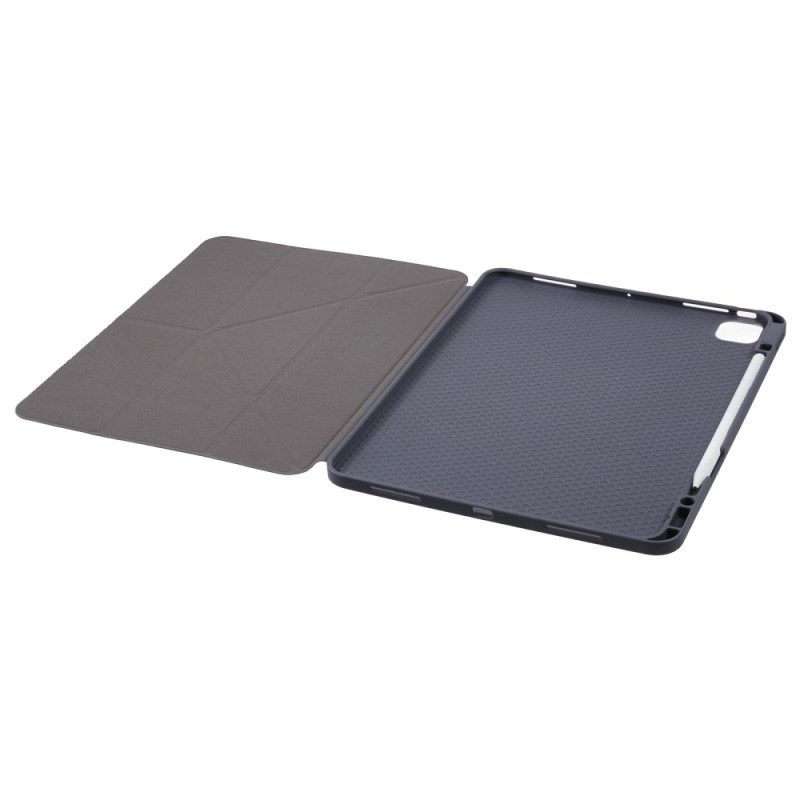 iPad Pro 13 (2025) Origami-stativ Och Möjligt Pennhållare
