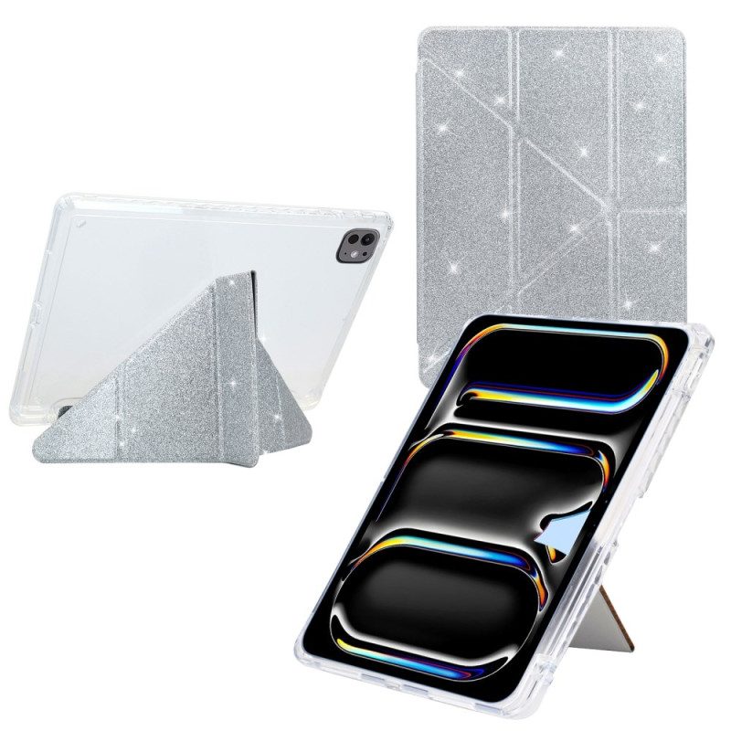 iPad Pro 13 (2025) Paljett Y-vikning Stöd