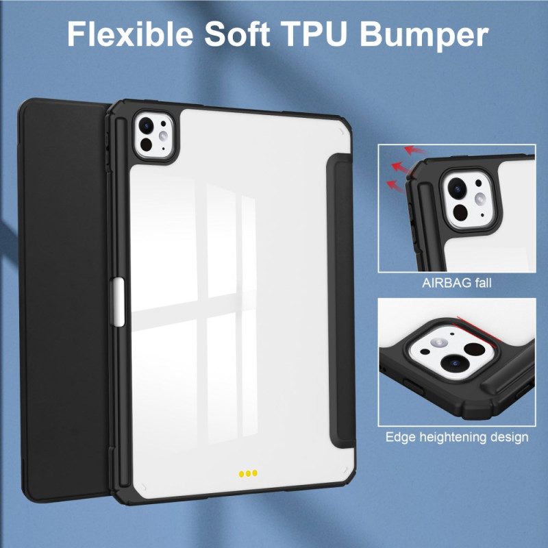 iPad Pro 13 (2025) Transparent Fodral I Konstläder