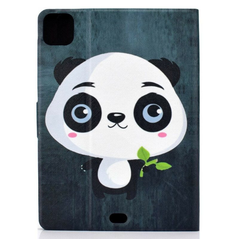 Läderfodral För iPad Air (2022) (2020) / Pro 11" Baby Panda