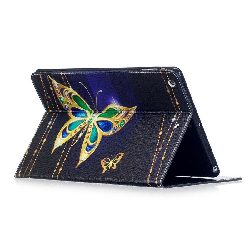 Läderfodral För iPad Air Magisk Fjäril
