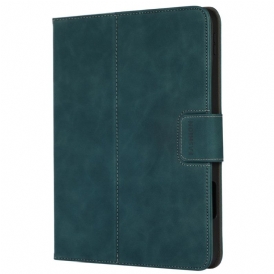 Läderfodral iPad (2025) Telefonfodral Läderflik Och Pekpennahållare