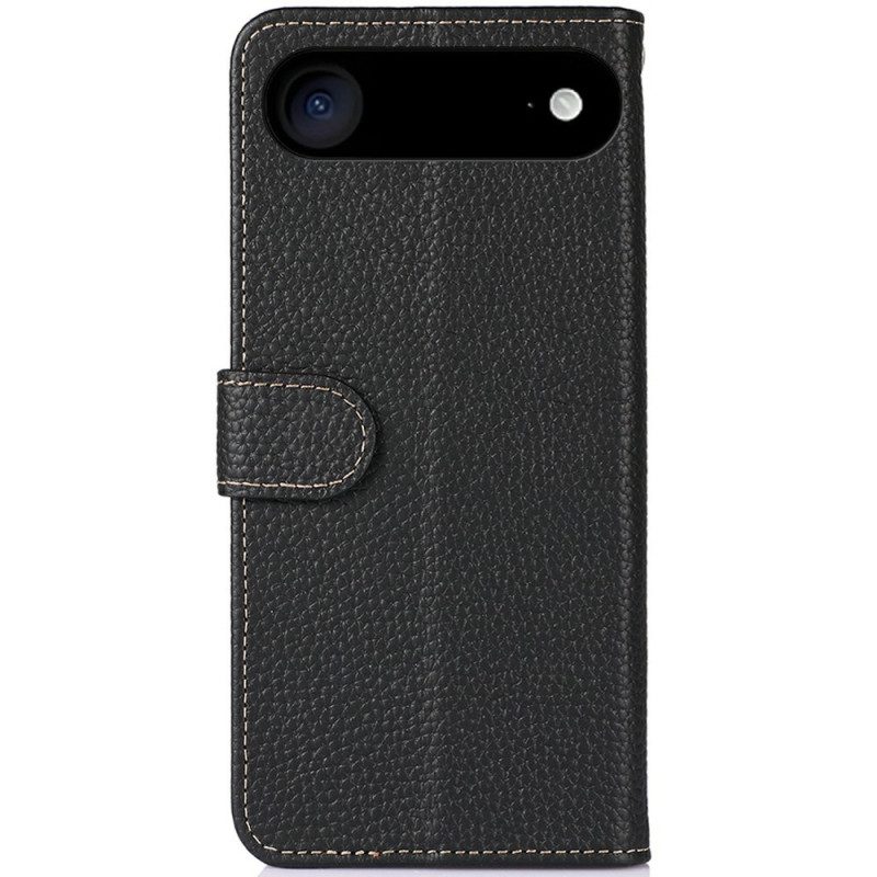 Läderfodral iPhone Air Telefonfodral Litchi Läder Khazneh