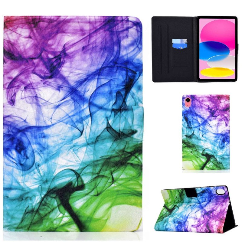 Läderskal Fodral iPad (2025) Abstraktion