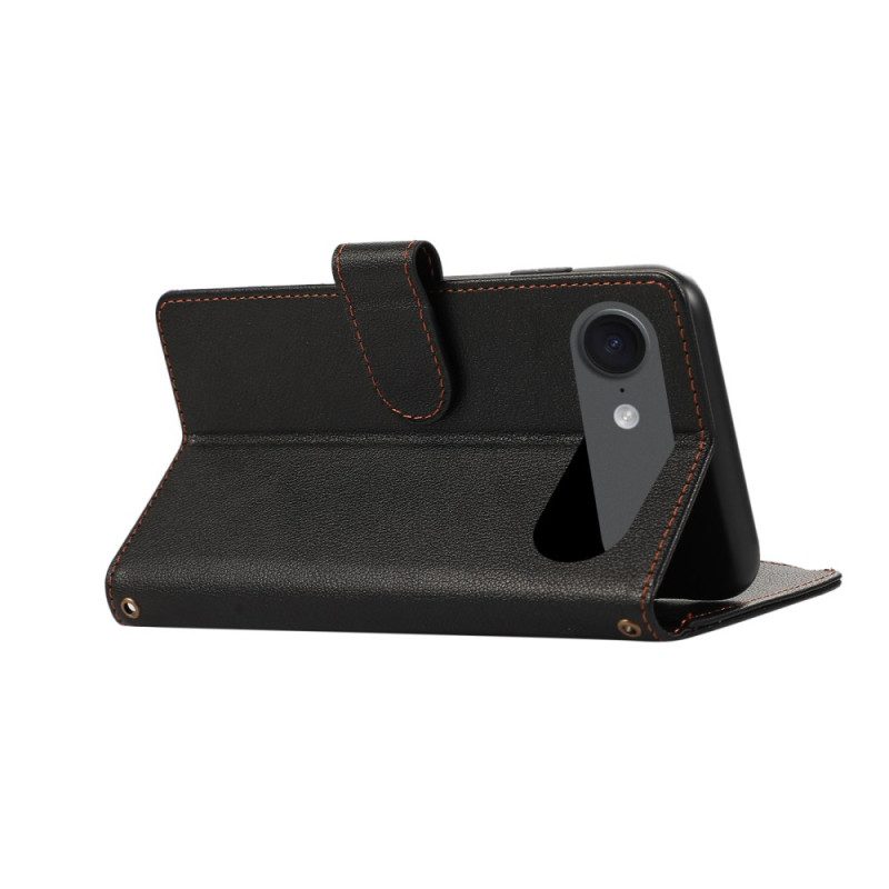 Läderskal Fodral iPhone Air Klassisk Plånbok