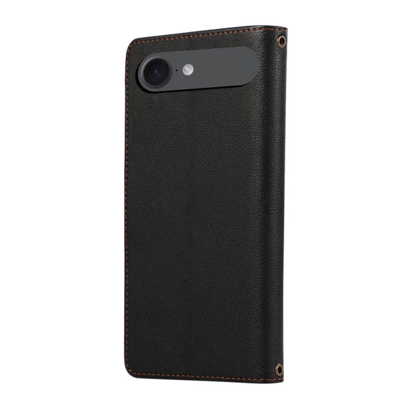Läderskal Fodral iPhone Air Klassisk Plånbok