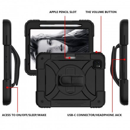 Mobilskal För iPad Air (2022) (2020) / Pro 11" Multifunktionell Max Resistans