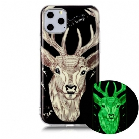 Mobilskal För iPhone 11 Pro Fluorescerande Majestic Stag