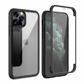 Mobilskal För iPhone 11 Pro Max Härdat Glas Fram Och Bak