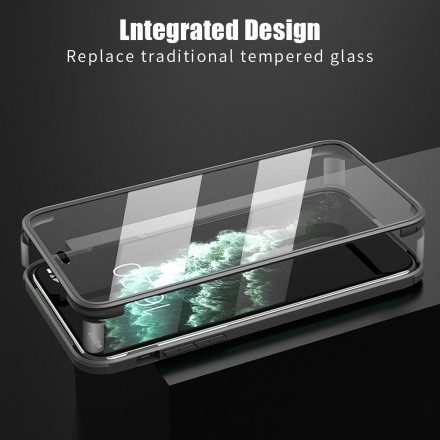 Mobilskal För iPhone 11 Pro Max Härdat Glas Fram Och Bak