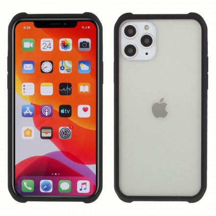 Mobilskal För iPhone 11 Pro Max Härdat Glas Och Silikon Med Skärmfilm