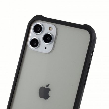 Mobilskal För iPhone 11 Pro Max Härdat Glas Och Silikon Med Skärmfilm