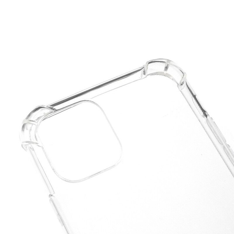 Mobilskal För iPhone 11 Pro Transparent Flexibel Silikon
