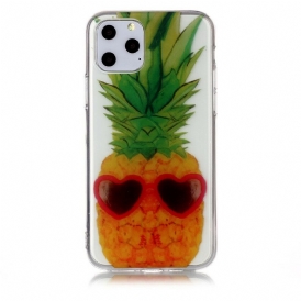 Mobilskal För iPhone 11 Pro Transparent Inkognito Ananas