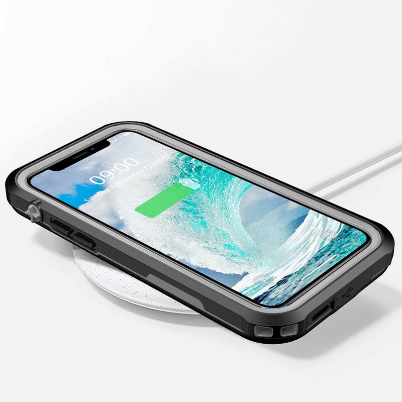 Mobilskal För iPhone 12 Mini Vattenbeständig Transparent
