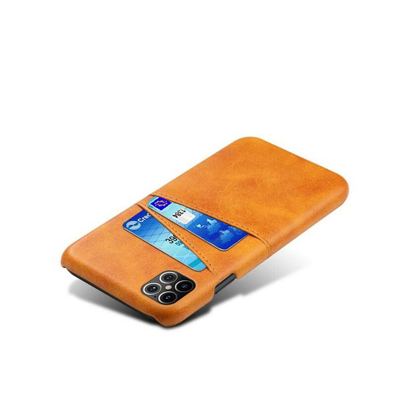 Mobilskal För iPhone 12 Pro Max Dubbel Korthållare