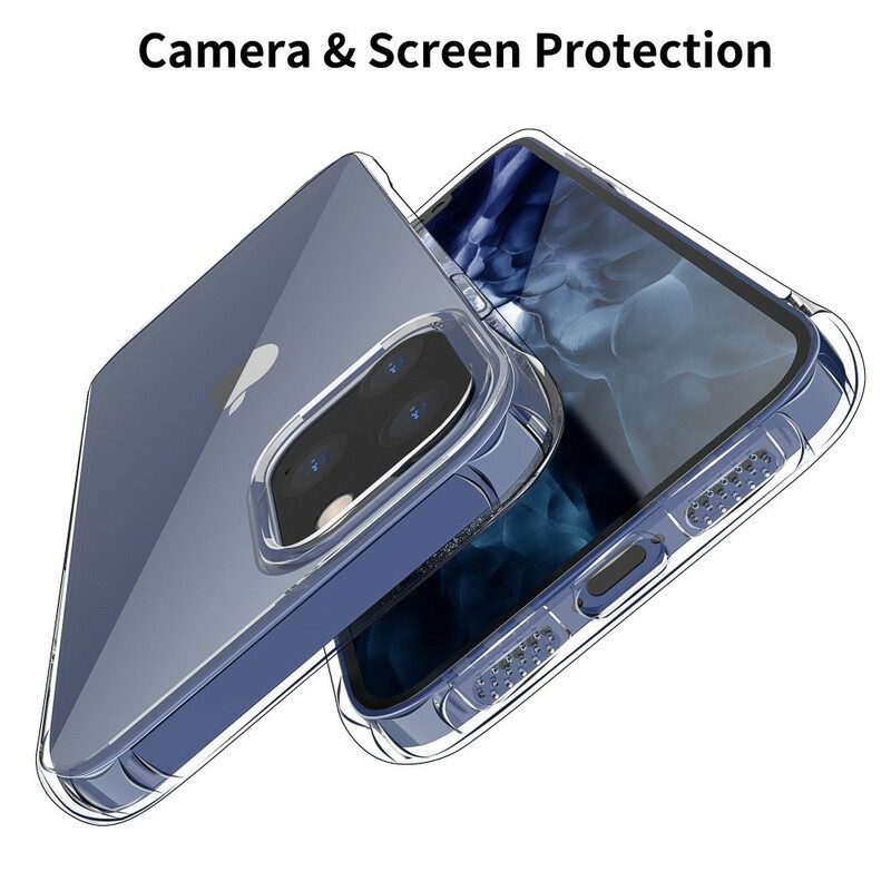 Mobilskal För iPhone 12 Pro Max Transparent Leeu-design