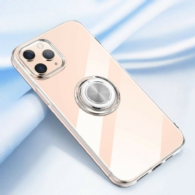 Mobilskal För iPhone 12 / 12 Pro Transparent Med Ring-support