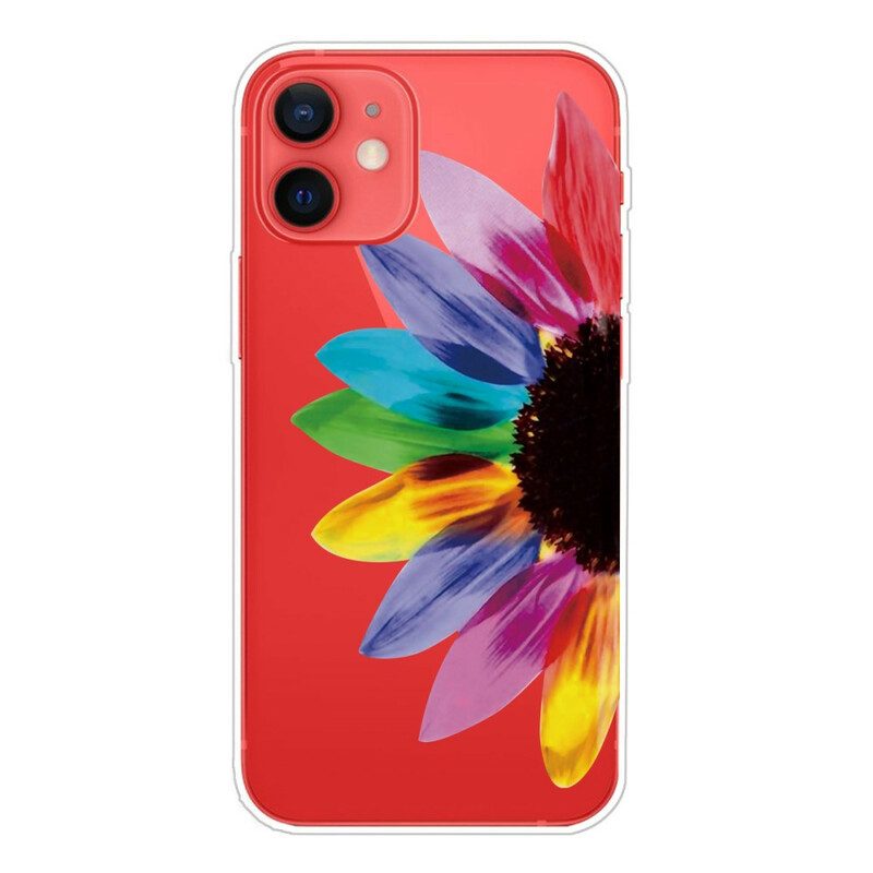 Mobilskal För iPhone 13 Mini Färgstark Blomma