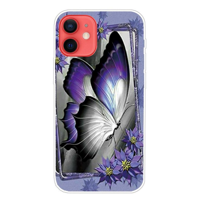Mobilskal För iPhone 13 Mini Kunglig Fjäril