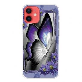 Mobilskal För iPhone 13 Mini Kunglig Fjäril