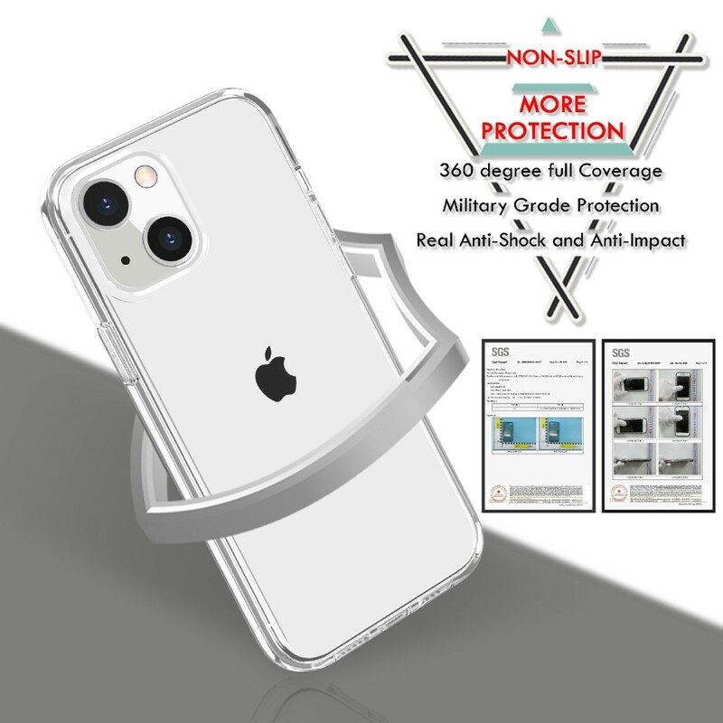 Mobilskal För iPhone 13 Mini Transparent Tonad
