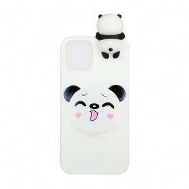 Mobilskal För iPhone 13 Pro Cool Panda 3d