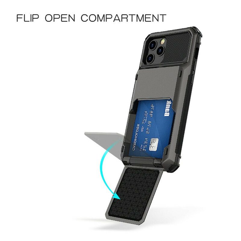 Mobilskal För iPhone 13 Pro Max Flip Style Korthållare