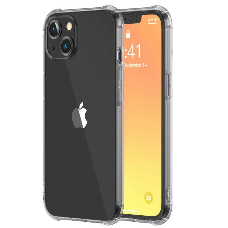 Mobilskal För iPhone 13 Pro Max Transparenta Leeu Skyddskuddar