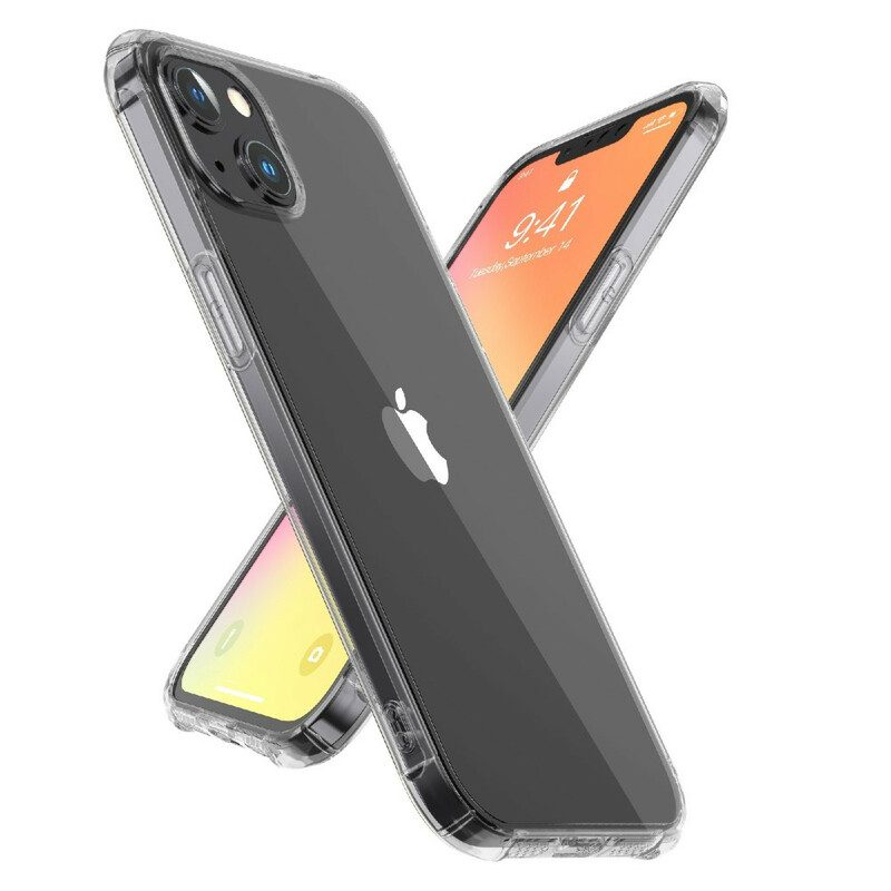 Mobilskal För iPhone 13 Pro Max Transparenta Leeu Skyddskuddar