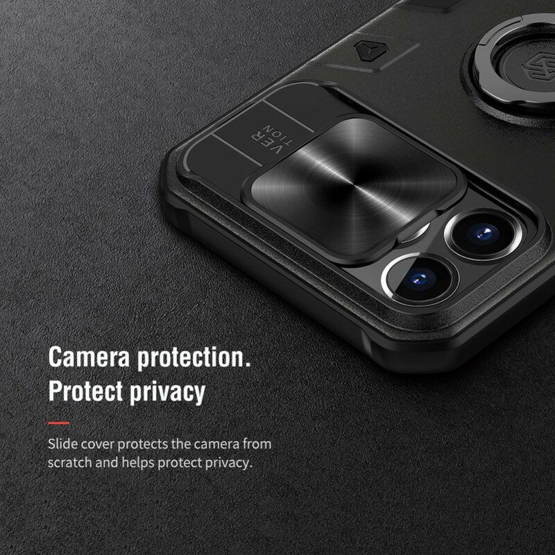 Mobilskal För iPhone 13 Pro Ultraresistent Nillkin Fotomodulskydd