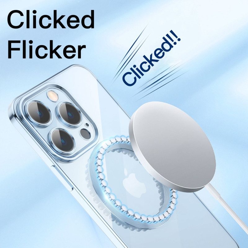 Mobilskal För iPhone 14 Pro Max Transparent Magsafe-kompatibel