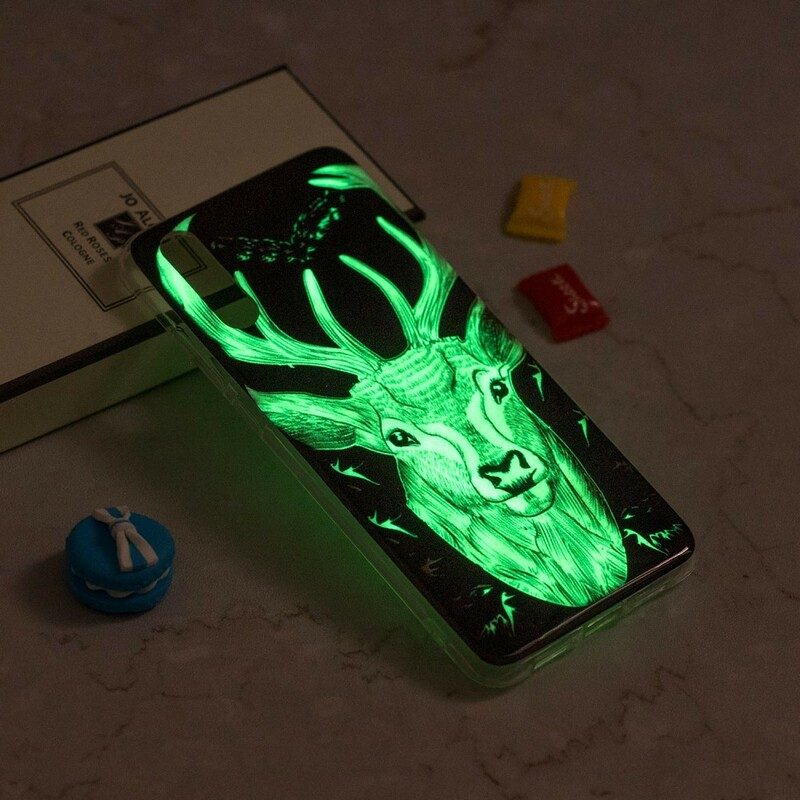 Mobilskal För iPhone XR Fluorescerande Majestic Stag