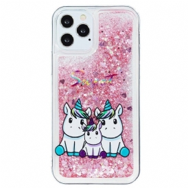 Mobilskal iPhone 15 Pro Max Unicorn Glitter