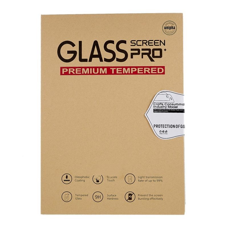 Skärmskydd I Härdat Glas Med Grönt Ljus För iPad (2025) / 10.9" (2022)