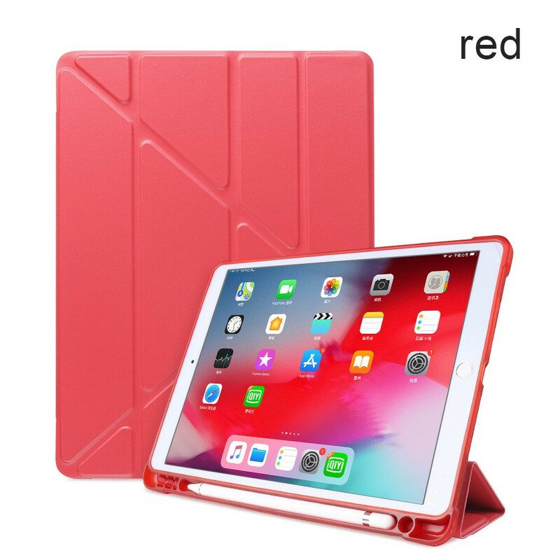 Skal För iPad 10.2" (2020) (2019) / Air 10.5" / Pro 10.5" Origami Stylus Hållare