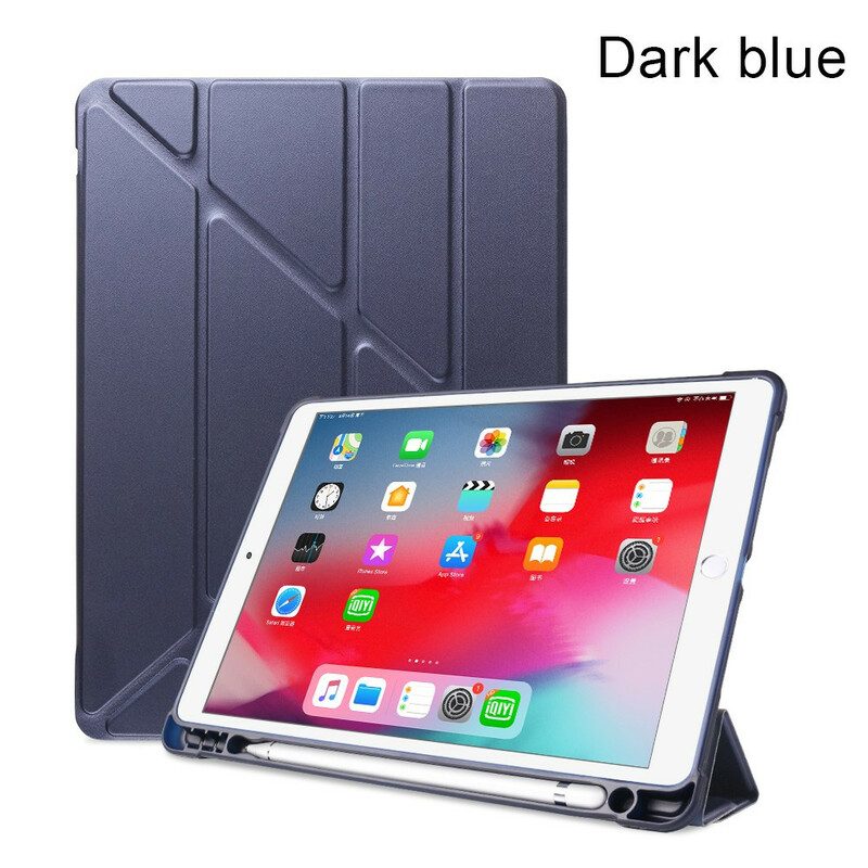 Skal För iPad 10.2" (2020) (2019) / Air 10.5" / Pro 10.5" Origami Stylus Hållare