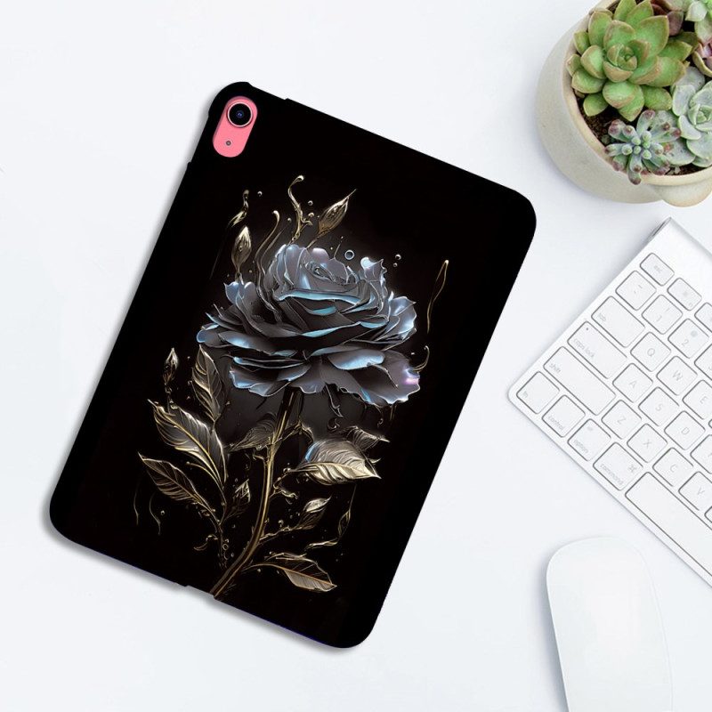 Skal För iPad (2025) Grå Ros