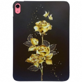 Skal För iPad (2025) Gyllene Ros